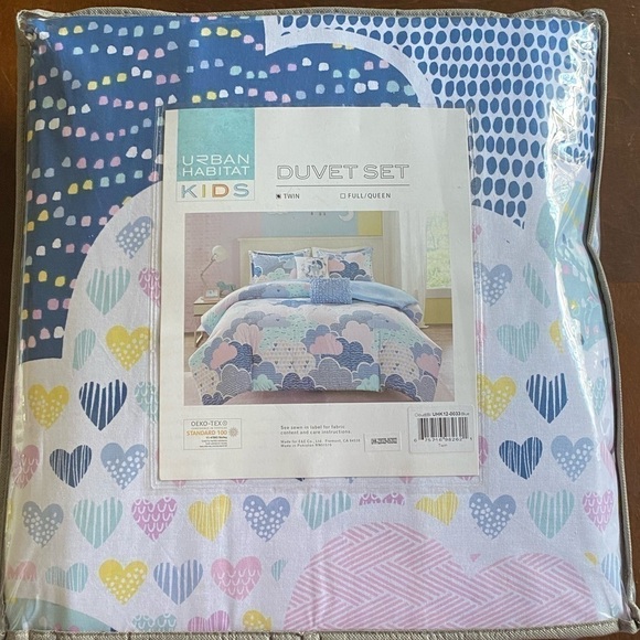 Urban Habitat Cotton 4pc Unicorn Clouds Duvet Set - Picture 7 of 9